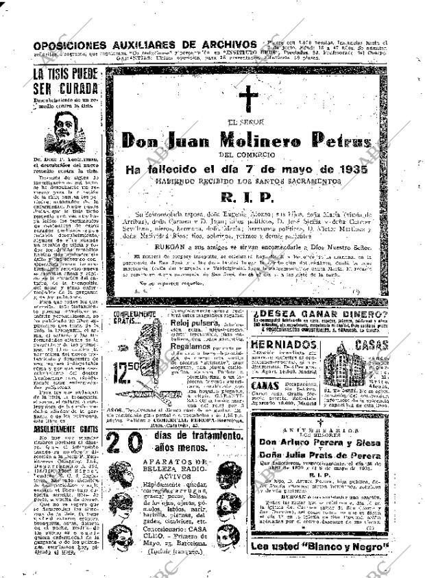 ABC MADRID 08-05-1935 página 58