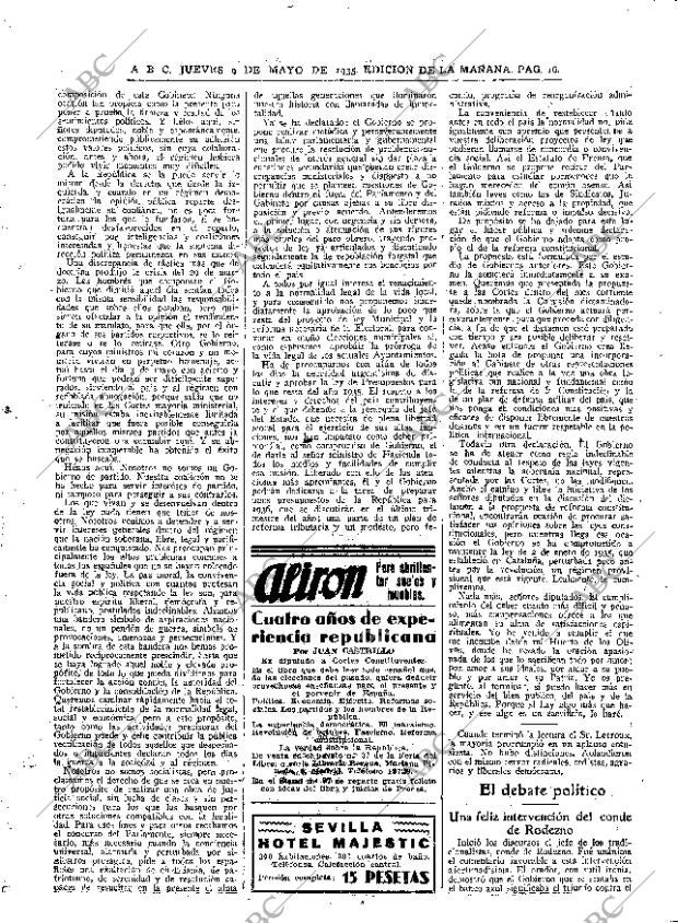 ABC MADRID 09-05-1935 página 16