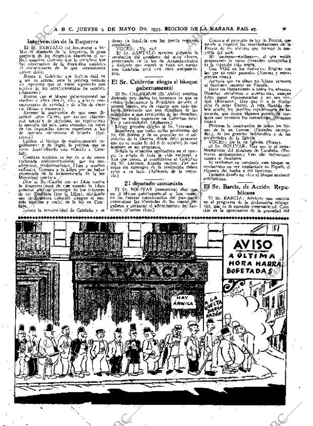 ABC MADRID 09-05-1935 página 23