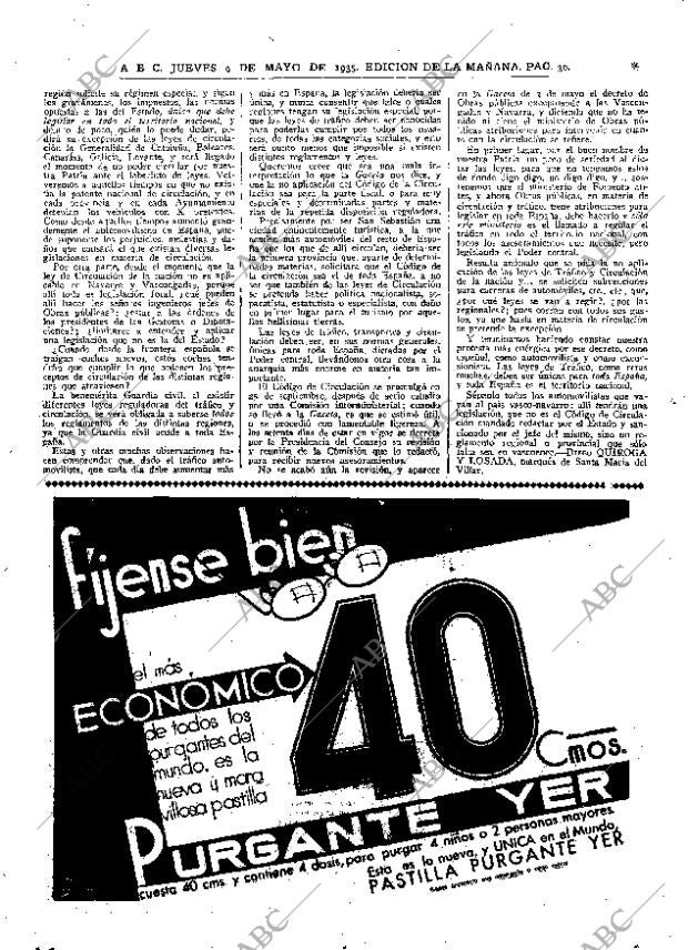 ABC MADRID 09-05-1935 página 30