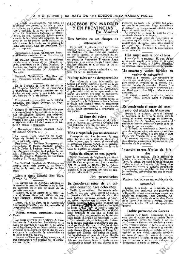 ABC MADRID 09-05-1935 página 44
