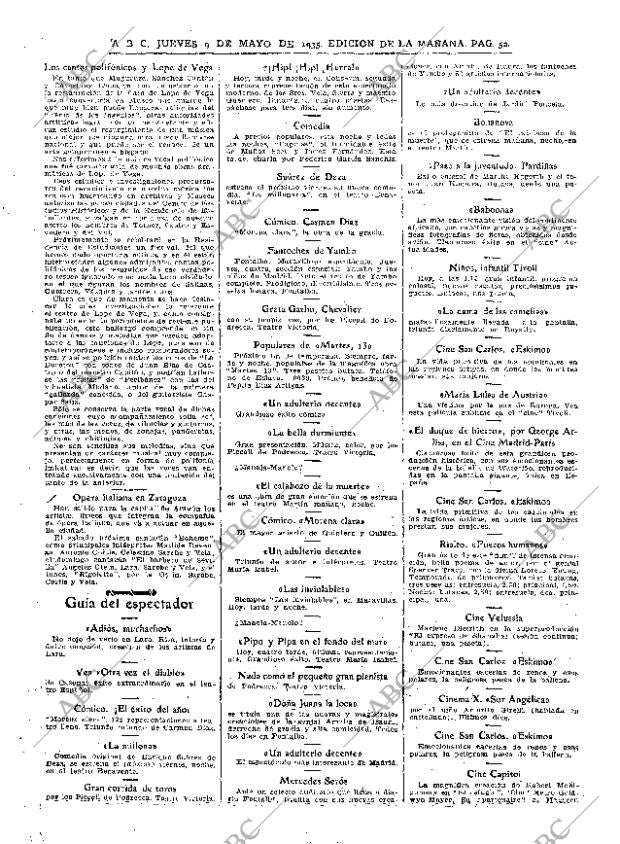 ABC MADRID 09-05-1935 página 52