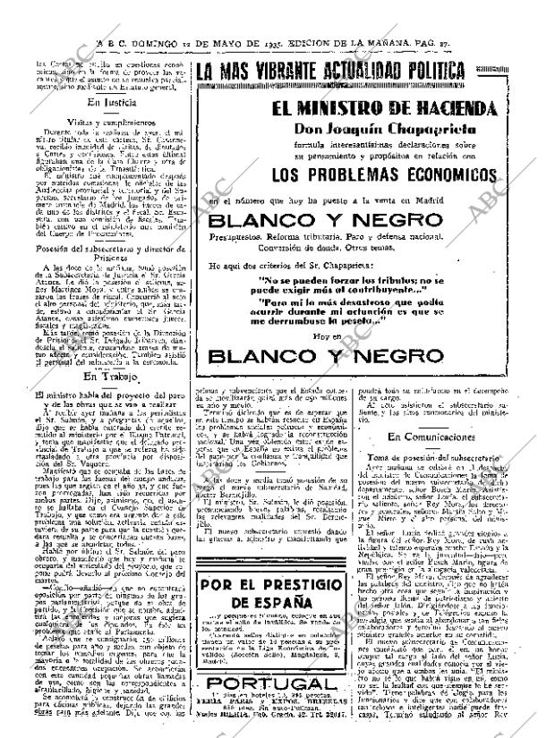 ABC MADRID 12-05-1935 página 25