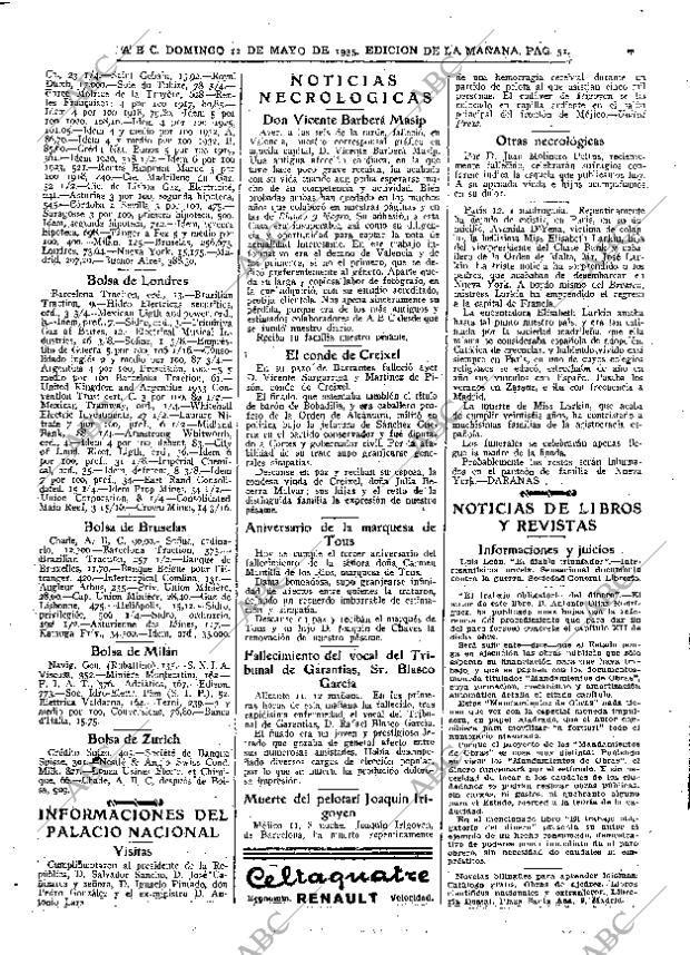 ABC MADRID 12-05-1935 página 49