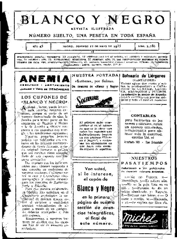 BLANCO Y NEGRO MADRID 12-05-1935 página 3