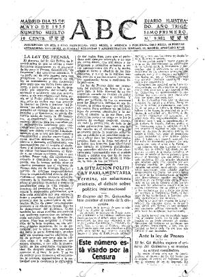 ABC MADRID 23-05-1935 página 15