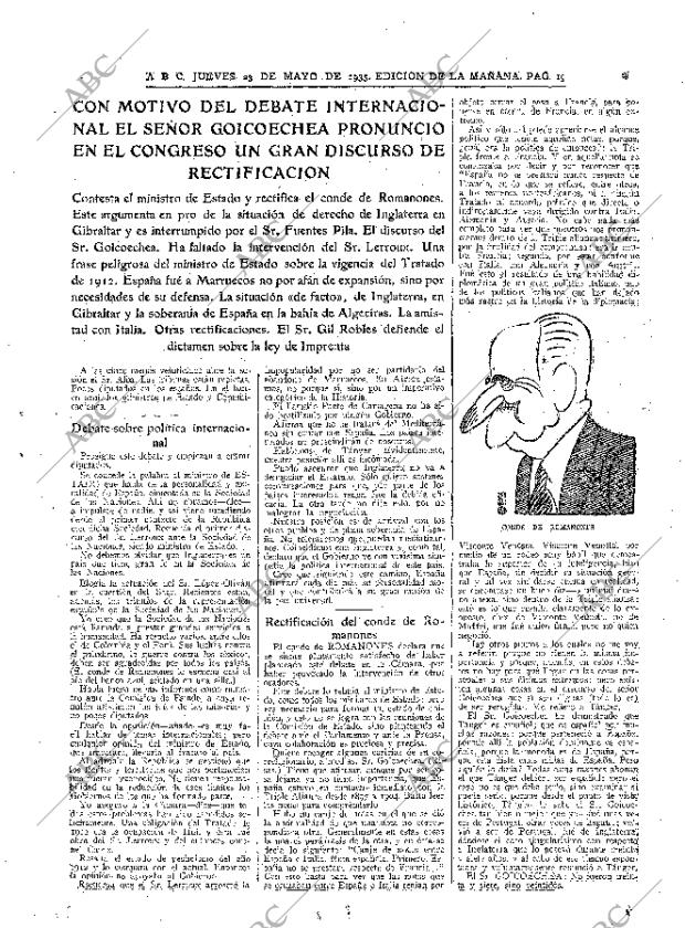 ABC MADRID 23-05-1935 página 19