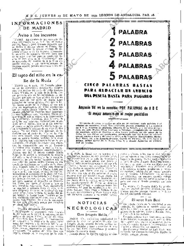 ABC SEVILLA 23-05-1935 página 32