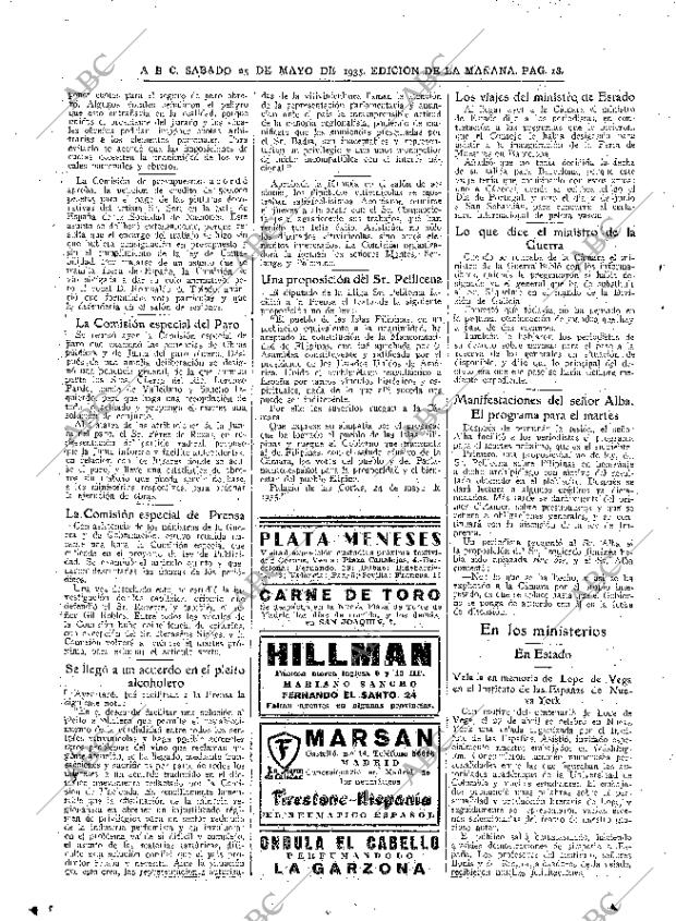 ABC MADRID 25-05-1935 página 18