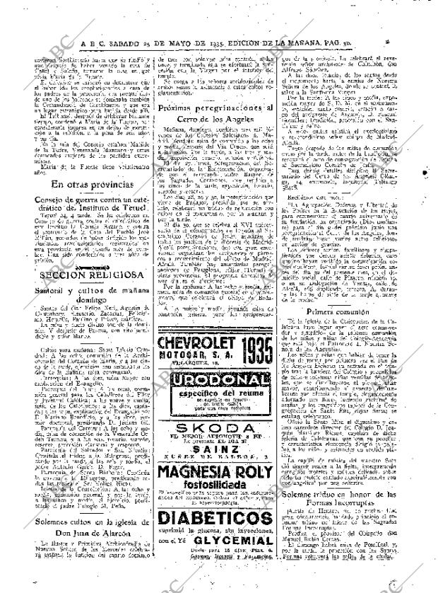 ABC MADRID 25-05-1935 página 30