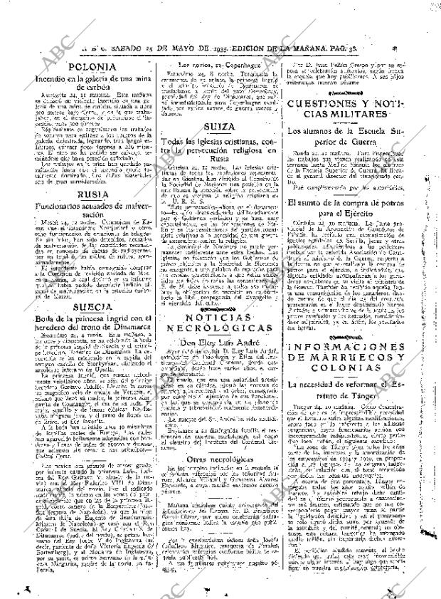 ABC MADRID 25-05-1935 página 38