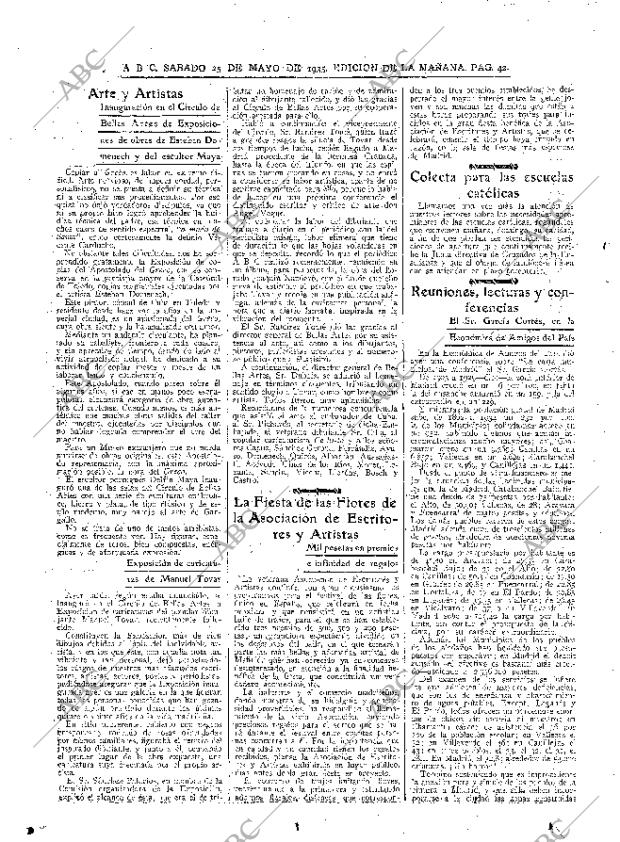 ABC MADRID 25-05-1935 página 42