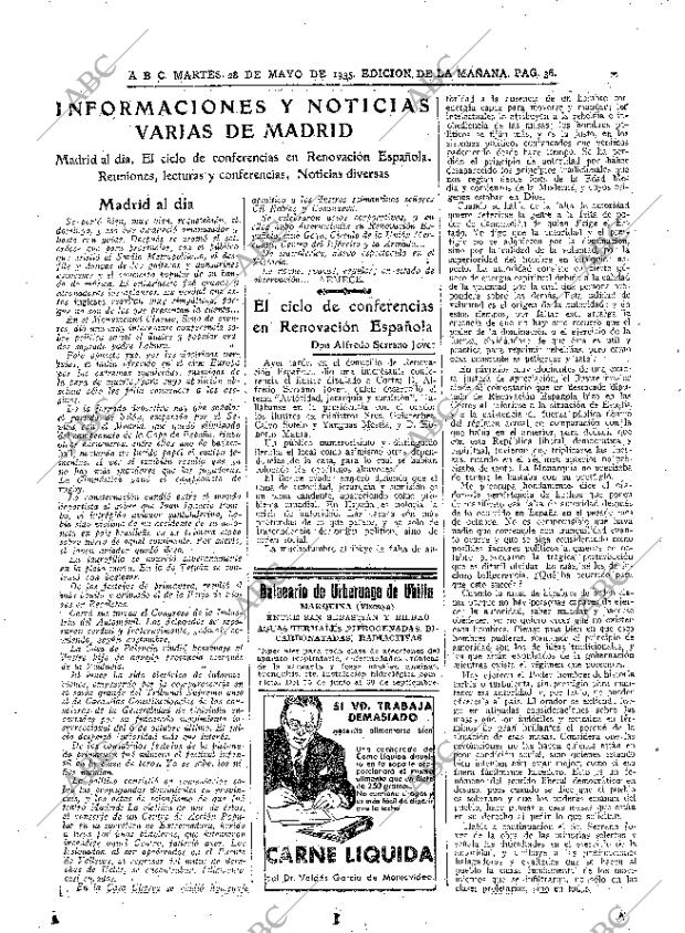 ABC MADRID 28-05-1935 página 36