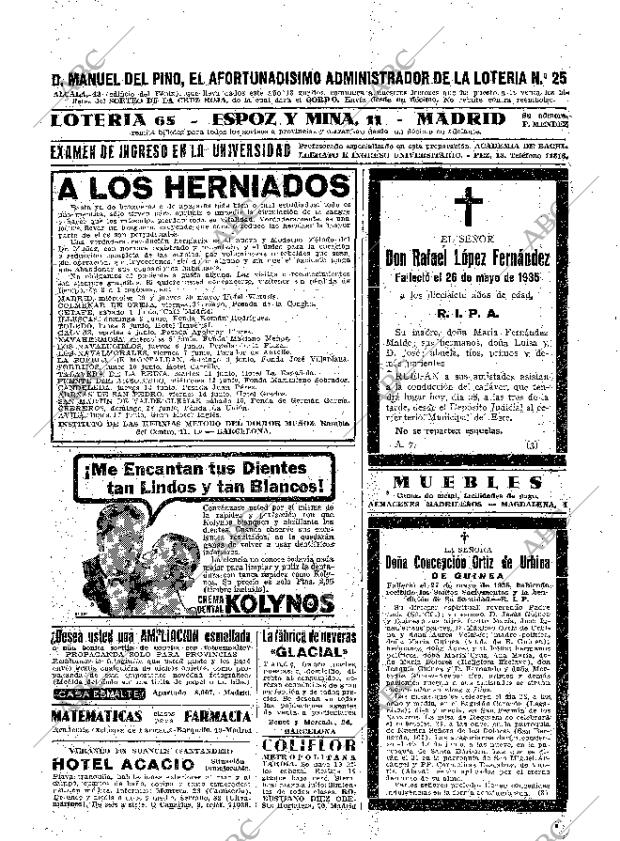 ABC MADRID 28-05-1935 página 56