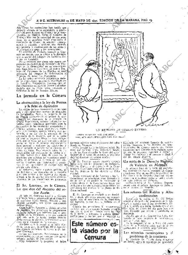 ABC MADRID 29-05-1935 página 19