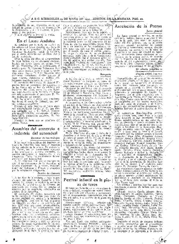 ABC MADRID 29-05-1935 página 40