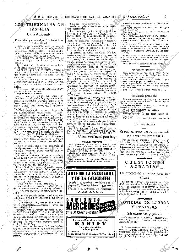 ABC MADRID 30-05-1935 página 47