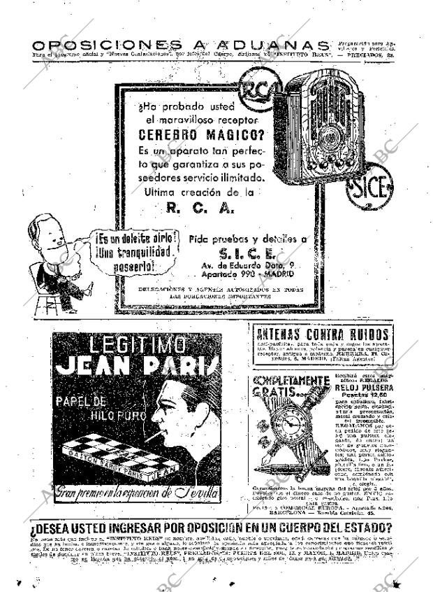 ABC MADRID 31-05-1935 página 16