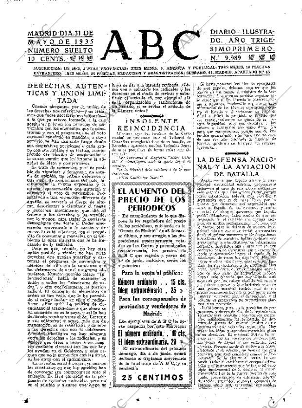 ABC MADRID 31-05-1935 página 17