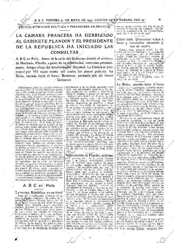 ABC MADRID 31-05-1935 página 23