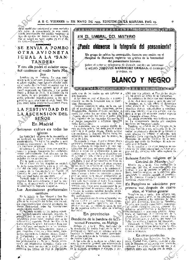 ABC MADRID 31-05-1935 página 25