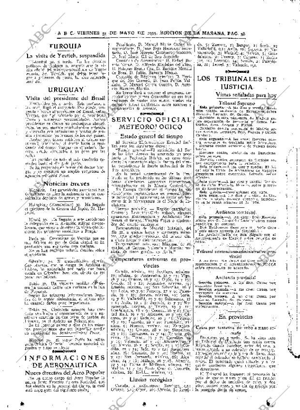 ABC MADRID 31-05-1935 página 38