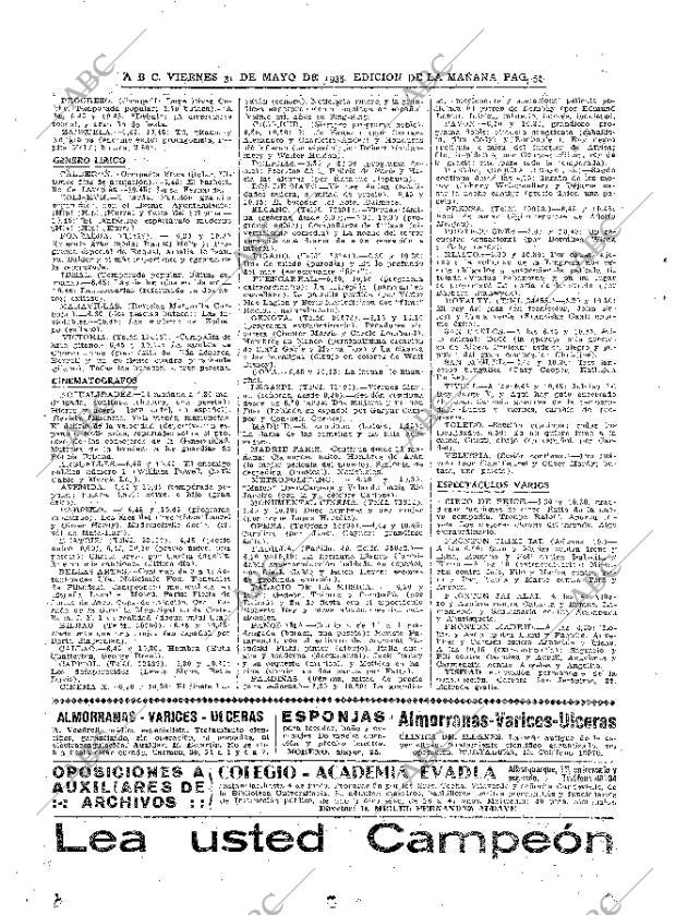 ABC MADRID 31-05-1935 página 54