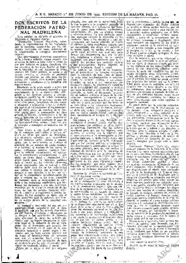 ABC MADRID 01-06-1935 página 14