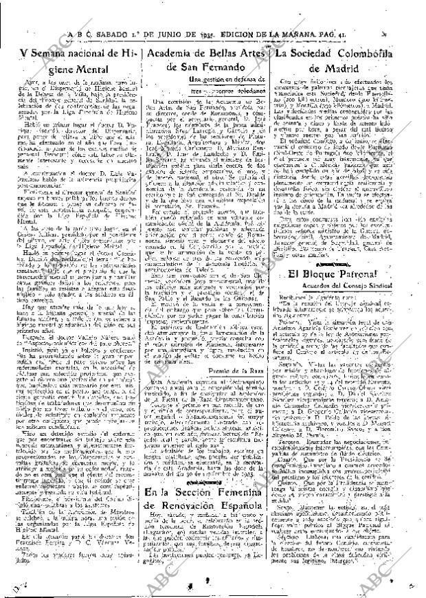 ABC MADRID 01-06-1935 página 41