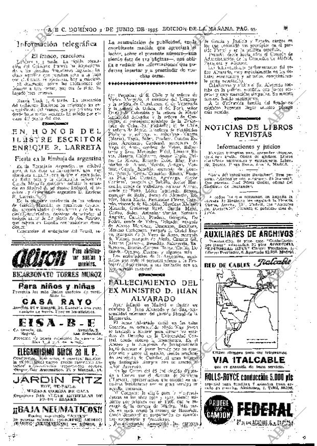 ABC MADRID 02-06-1935 página 91