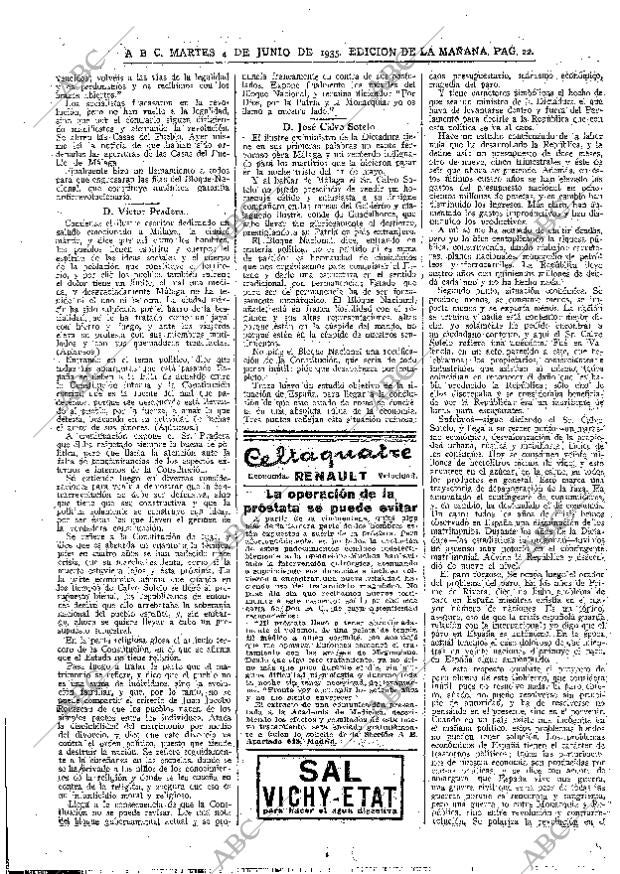 ABC MADRID 04-06-1935 página 22