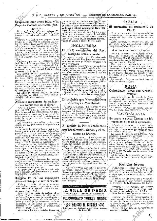 ABC MADRID 04-06-1935 página 34