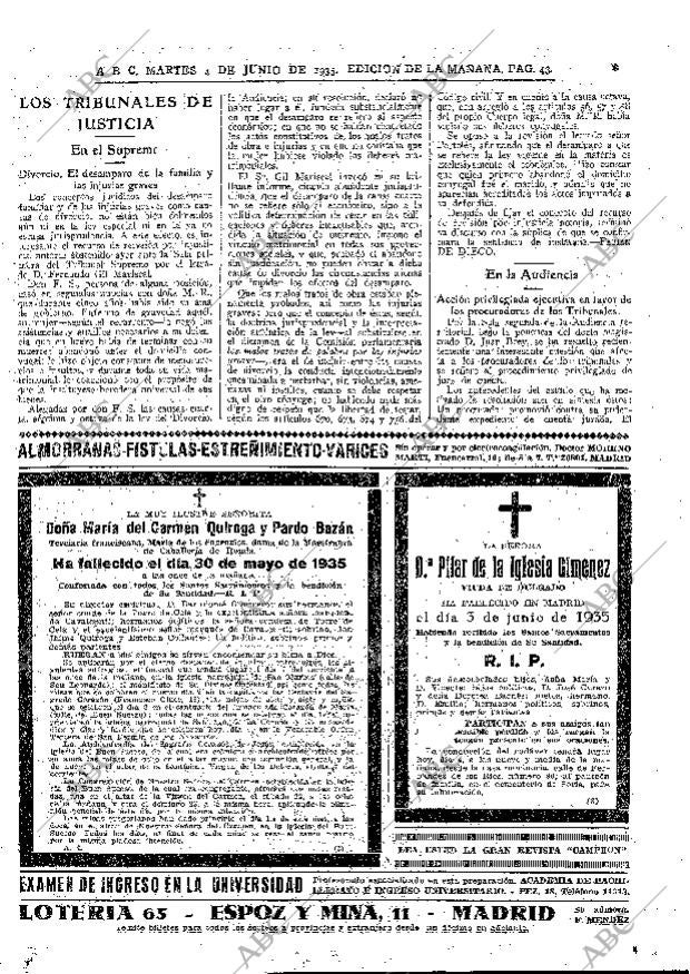 ABC MADRID 04-06-1935 página 43