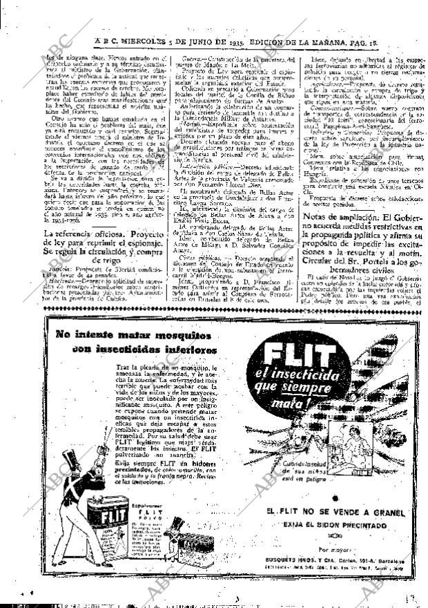 ABC MADRID 05-06-1935 página 18