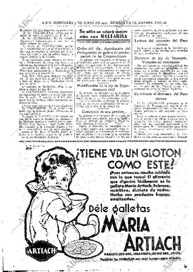 ABC MADRID 05-06-1935 página 26