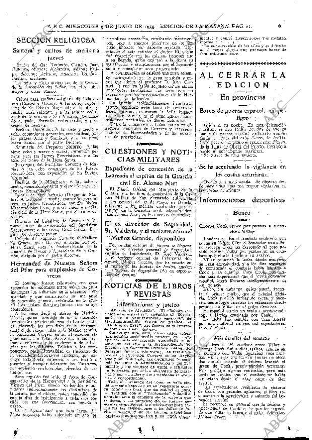 ABC MADRID 05-06-1935 página 41