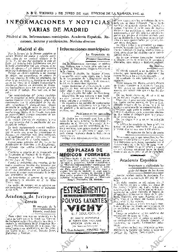 ABC MADRID 07-06-1935 página 43