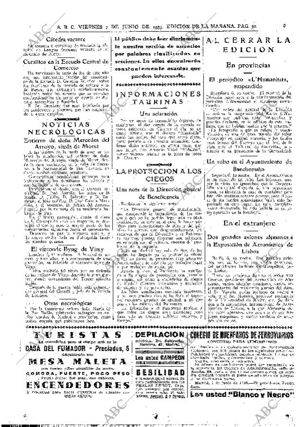 ABC MADRID 07-06-1935 página 50