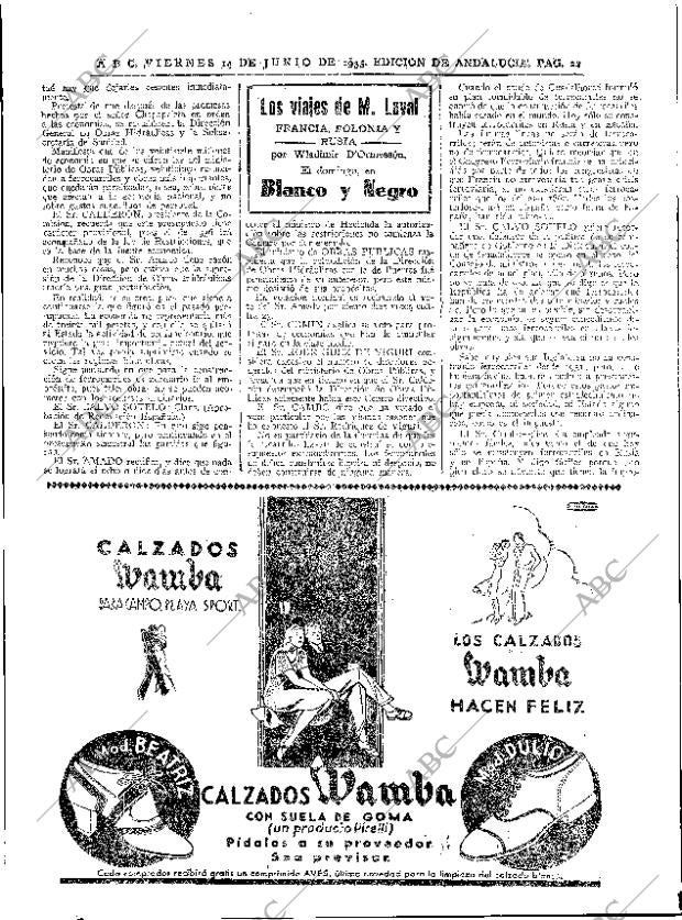 ABC SEVILLA 14-06-1935 página 22