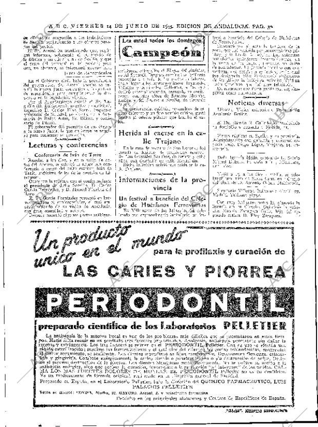 ABC SEVILLA 14-06-1935 página 30
