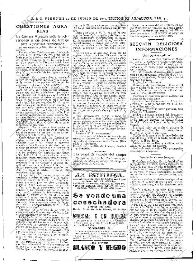 ABC SEVILLA 14-06-1935 página 34