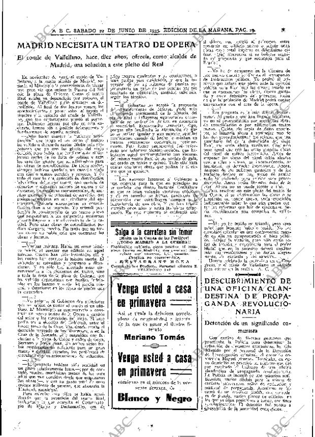 ABC MADRID 22-06-1935 página 29