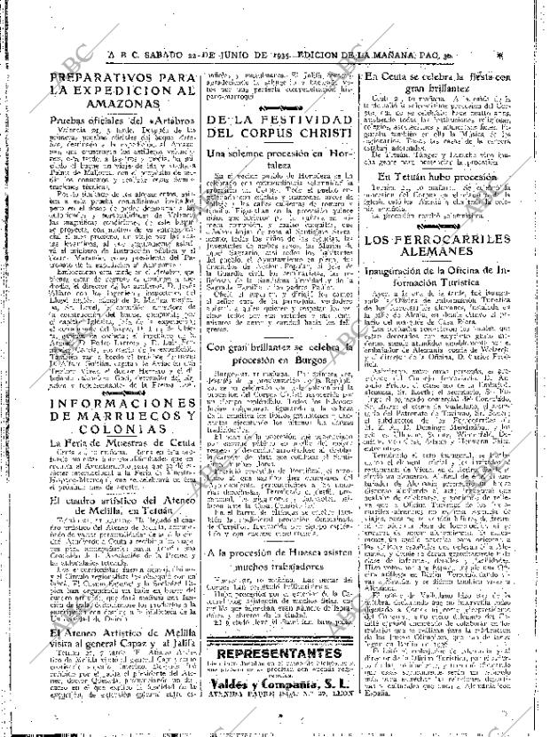 ABC MADRID 22-06-1935 página 30