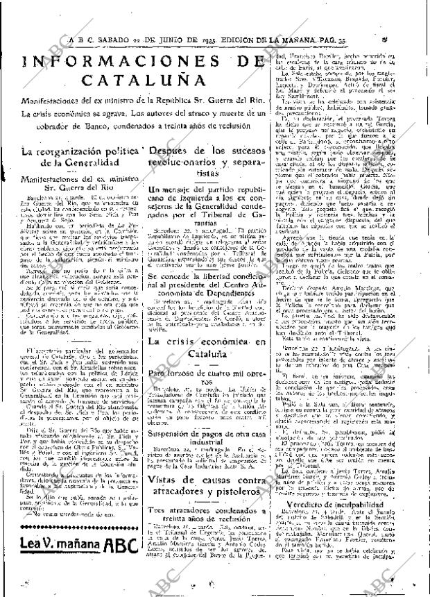 ABC MADRID 22-06-1935 página 35