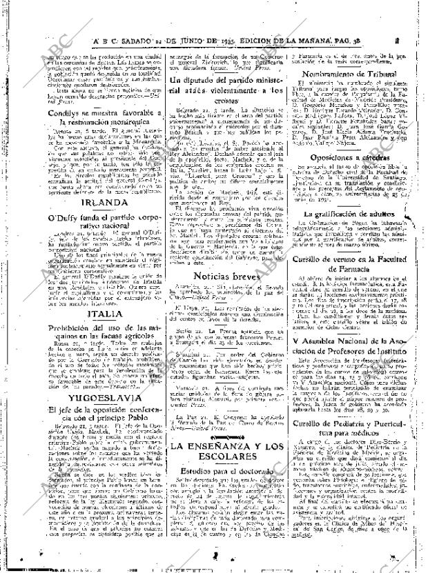 ABC MADRID 22-06-1935 página 38