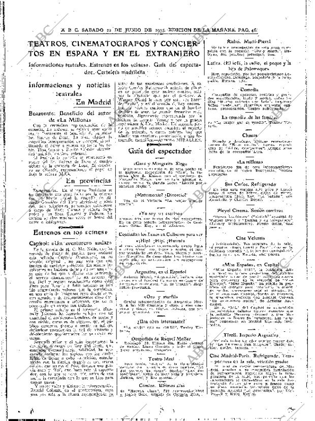 ABC MADRID 22-06-1935 página 46