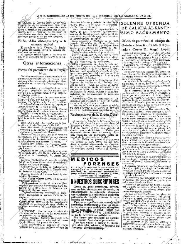 ABC MADRID 26-06-1935 página 24