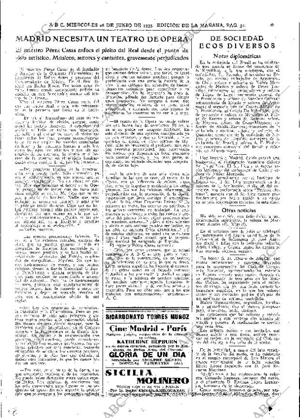 ABC MADRID 26-06-1935 página 31