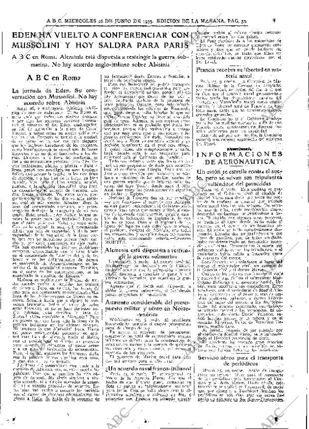ABC MADRID 26-06-1935 página 33