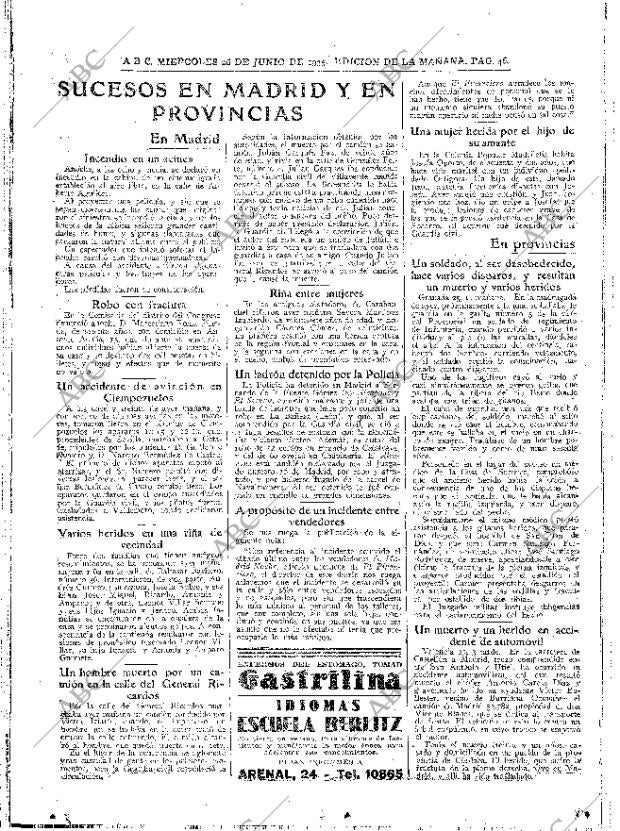 ABC MADRID 26-06-1935 página 46